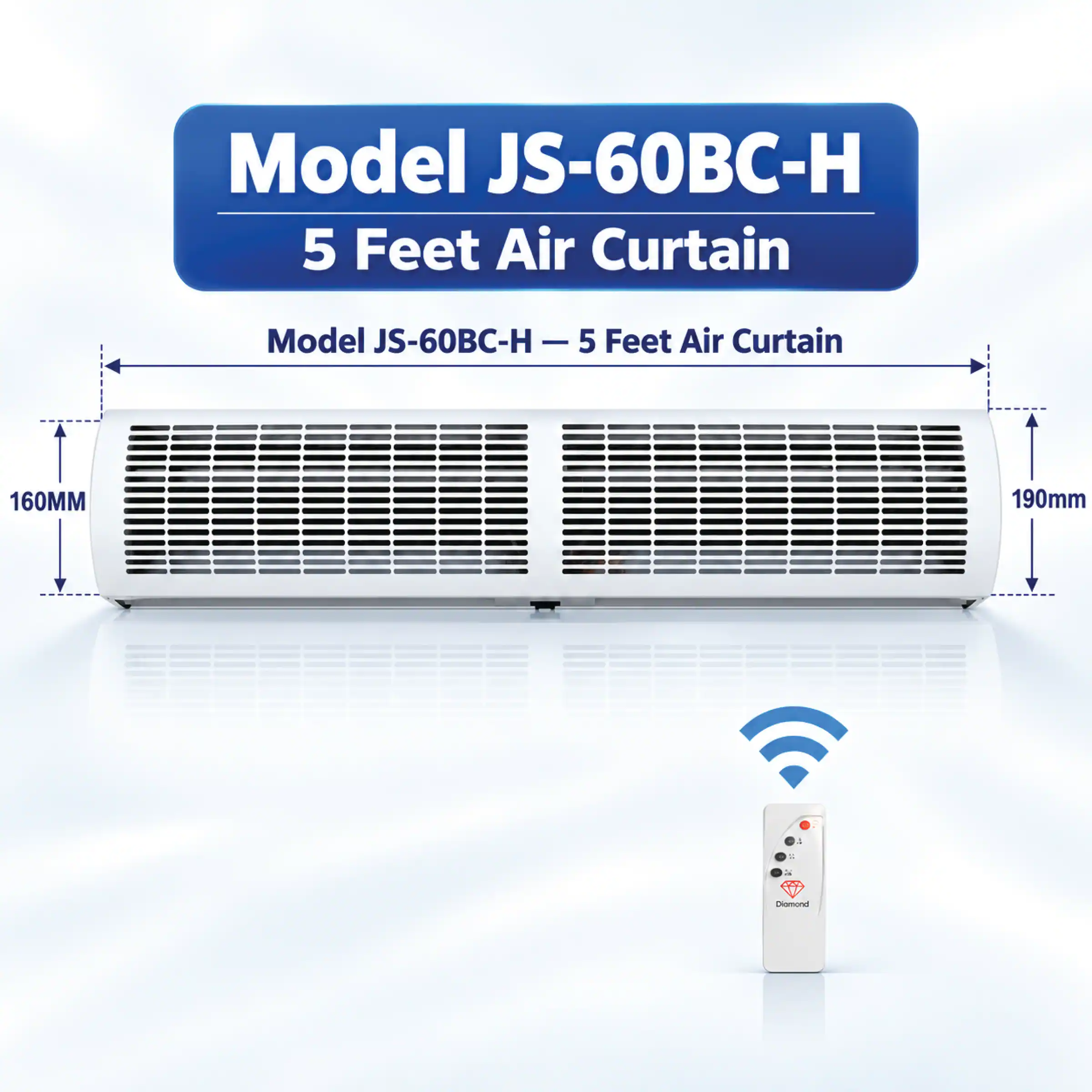 National JS-60BC-H air curtain